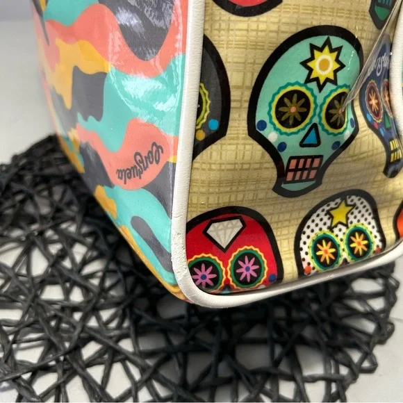 ❌SOLD❌Consuela Sunset Camo Legacy Classic Tote with Sugar Skull Accents - Picture 12 of 14